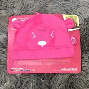 Lug | Girl's Undercover Bears Winter Hat | Pink | One Size (2-6 years)